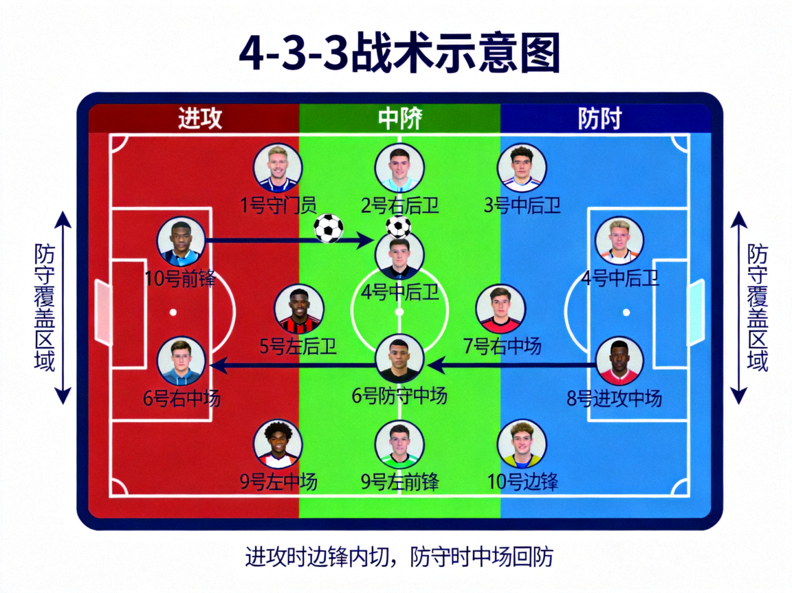 足球战术板示意图